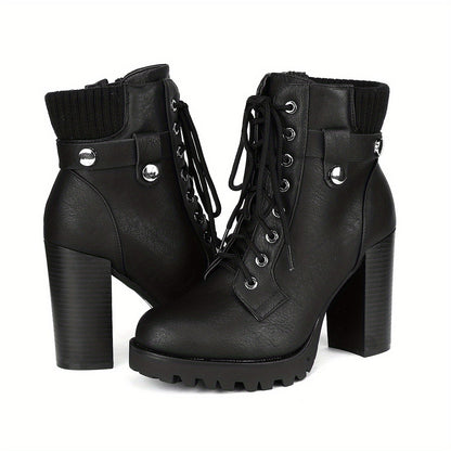 Women's Boots – Breathable Lace-Up for Work & Events – main product image