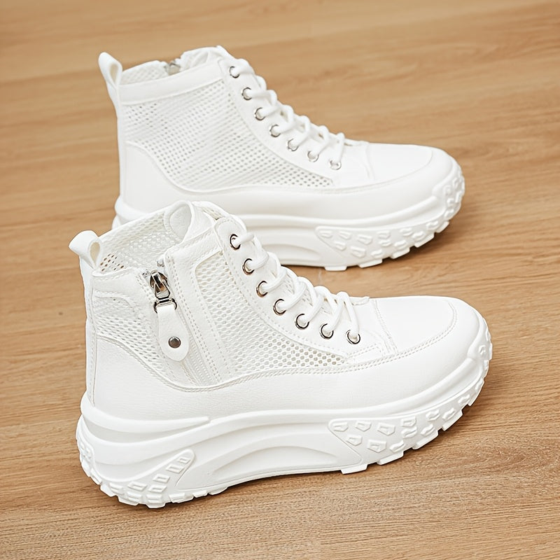 Women's Boots - Breathable Mesh Lace-Up for Outdoor & – view 4
