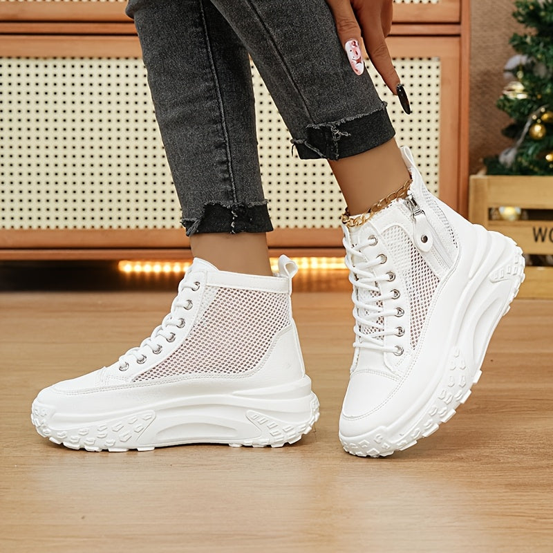 Women's Boots - Breathable Mesh Lace-Up for Outdoor & – view 5