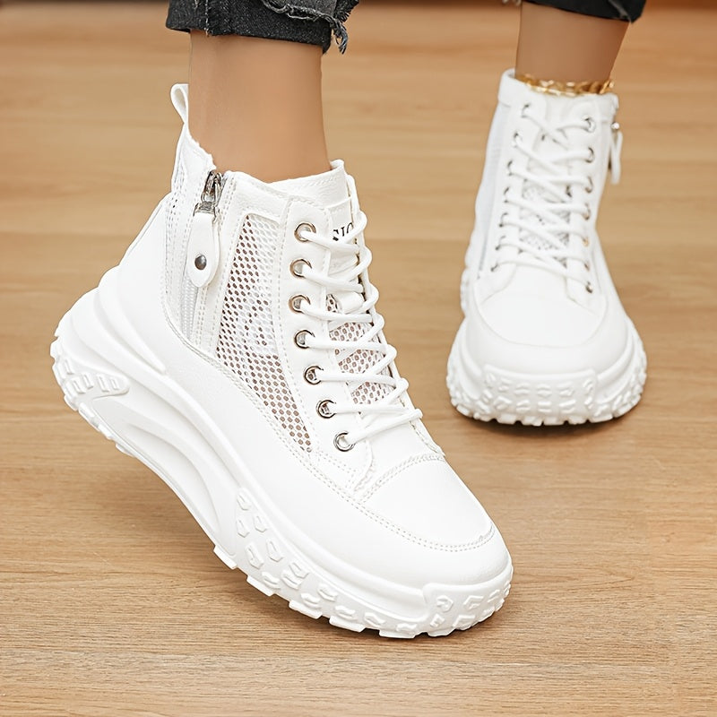 Women's Boots - Breathable Mesh Lace-Up for Outdoor & – view 8