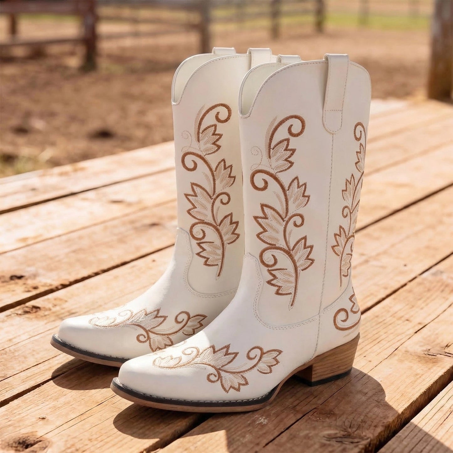 Women's Boots – Comfort Fit for Everyday Wear – Black / Light Brown-1 – view 41