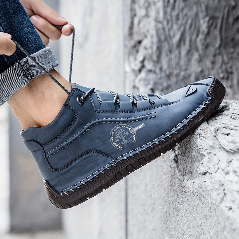 Women's Boots - Lace-Up – Blue – main product image