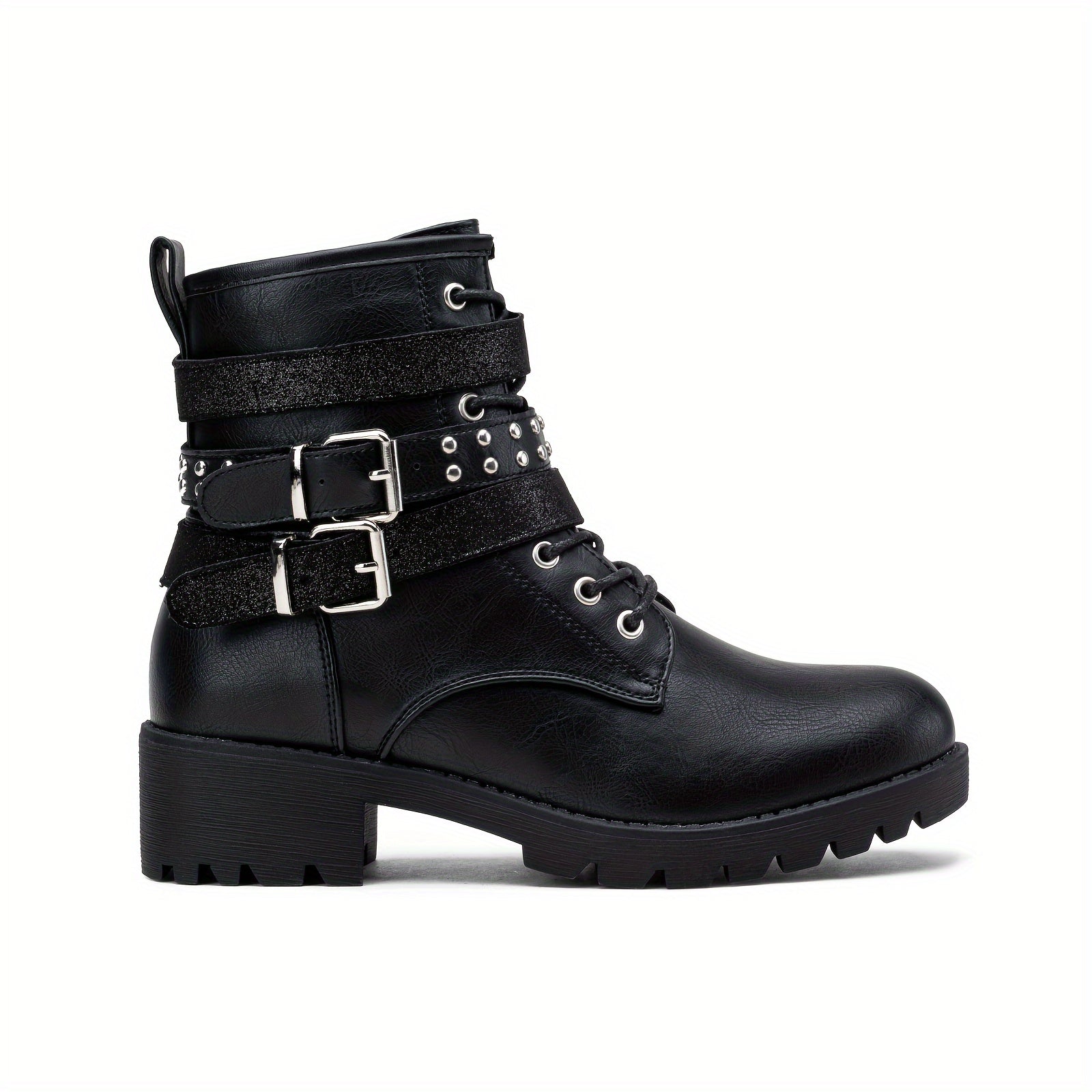 Women's Boots - Lace-Up – CJY919-black – view 2