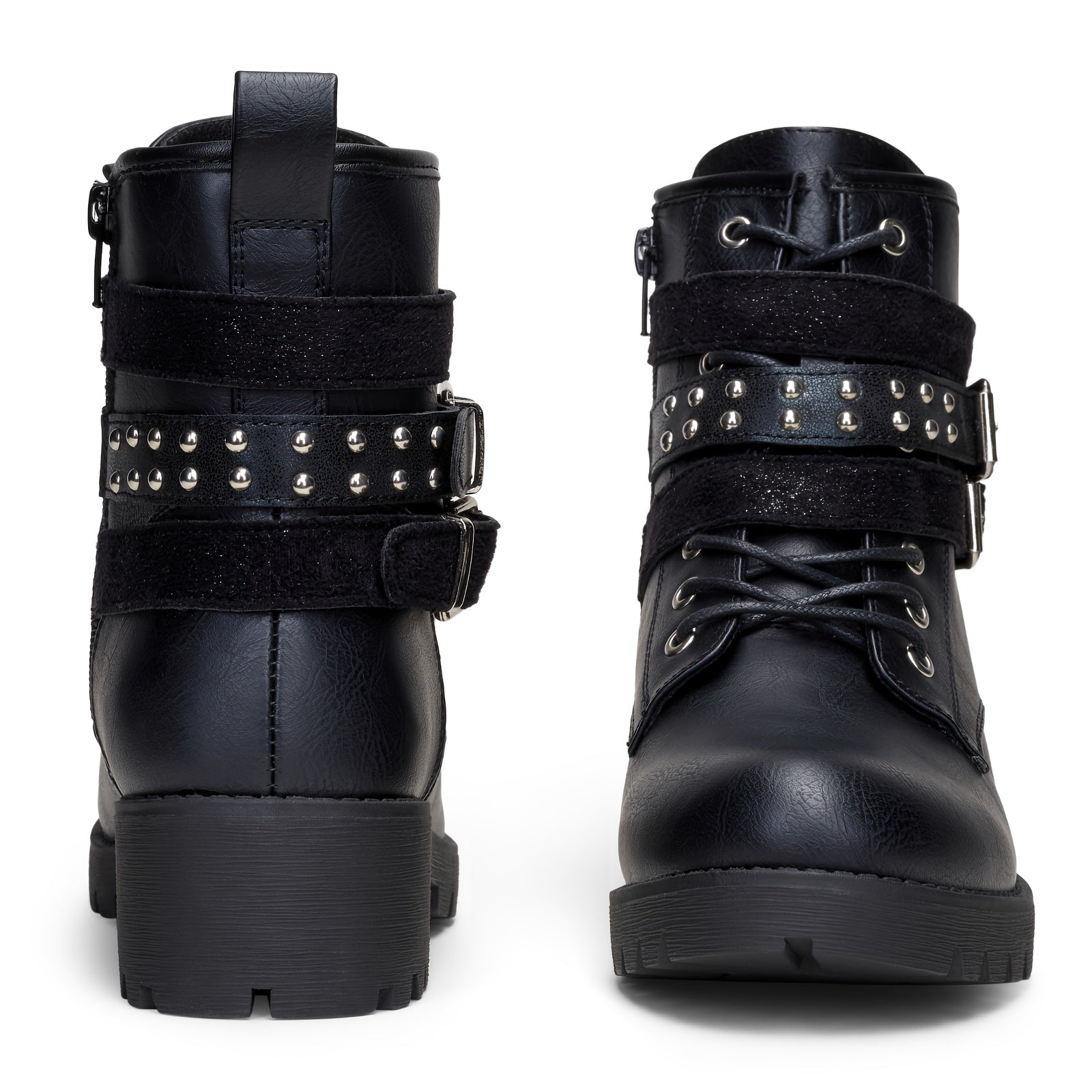 Women's Boots - Lace-Up – CJY919-black – view 7