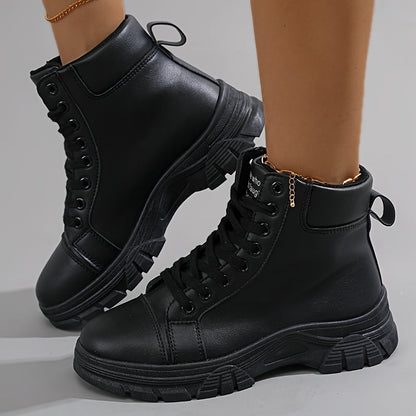 Women's Boots - Lace-Up – White – view 13