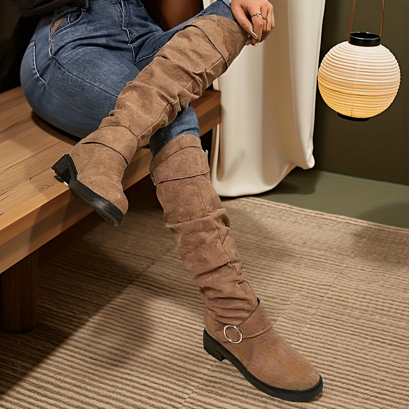 Women's Boots – Non-Slip Sole Plush Lined for Cold Weather – view 11