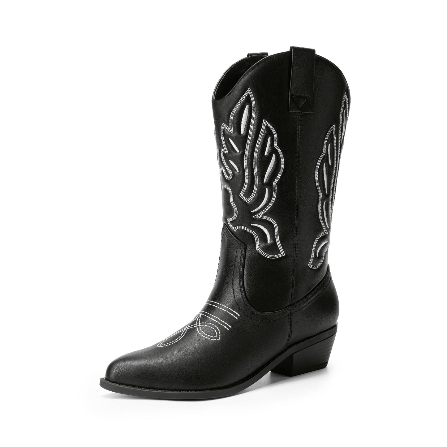 Women's Boots - Plush Lined for Everyday Wear – Black option – view 4
