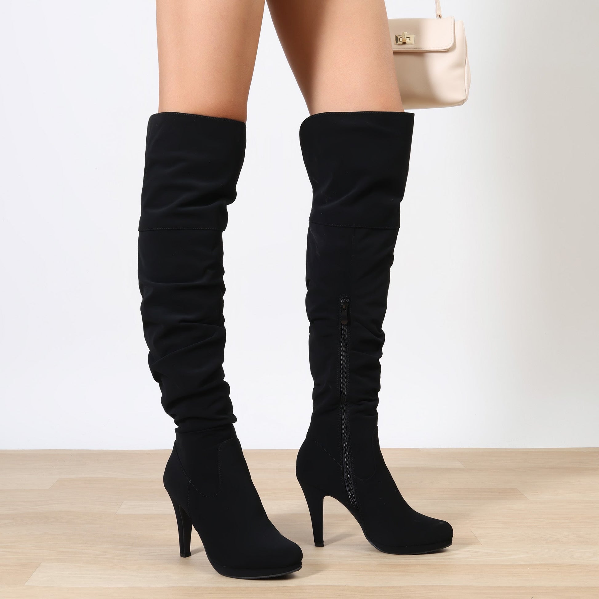 Women's Boots – Plush Lined Platform Sole for Everyday Wear – Sizes US 5–US 11 – view 9