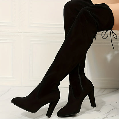 Women's Boots – Slip-On for Cold Weather – Black option – main product image
