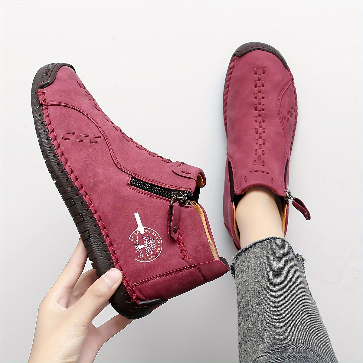 Women's Boots – Slip-On Handcrafted for Outdoor & – view 9