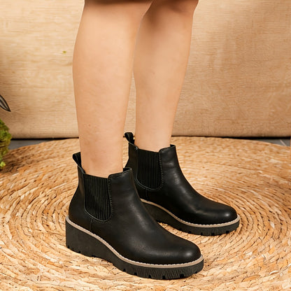 Women's Boots – Slip-On Platform for Everyday Wear – view 8