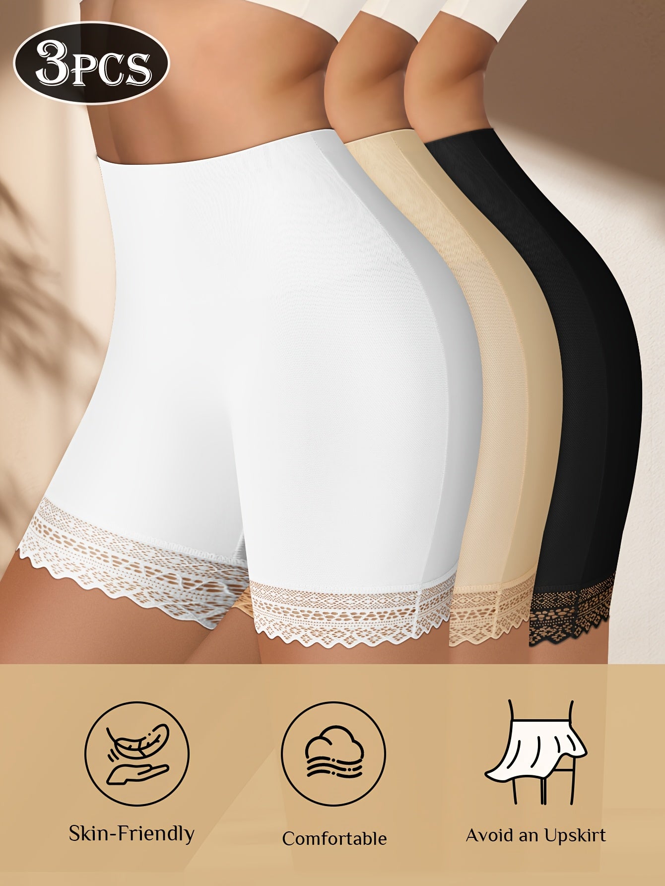 Women's Boxer Briefs - High-Waist 3 – view 2