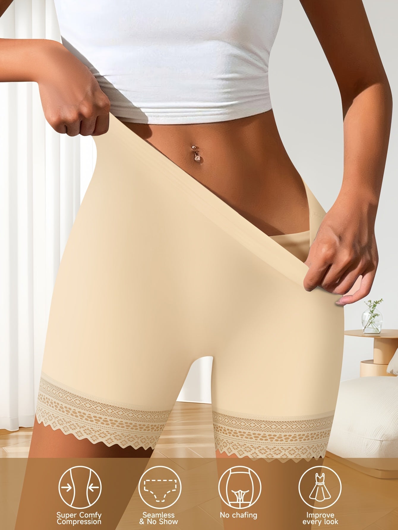 Women's Boxer Briefs - High-Waist 3 – view 7