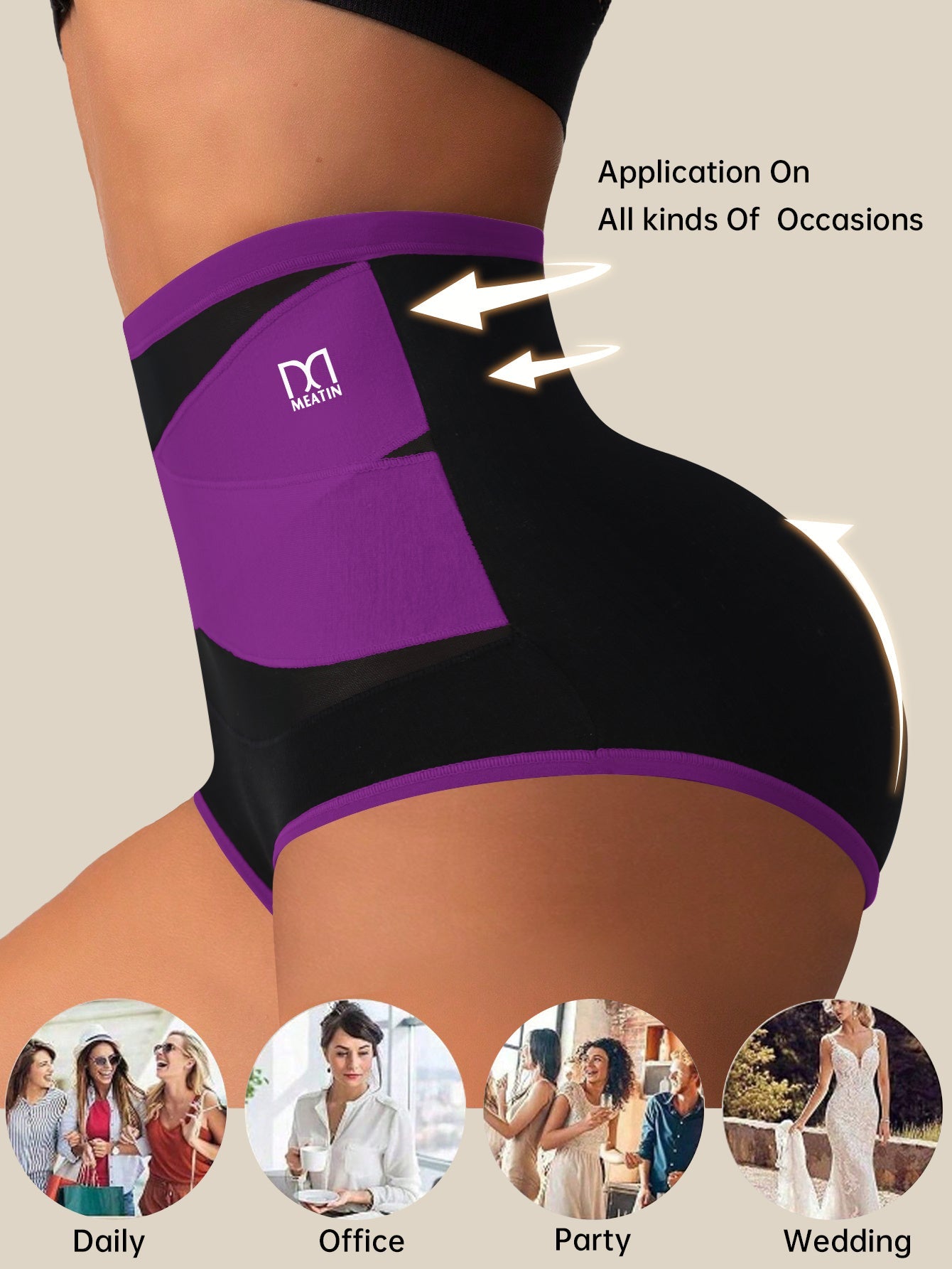 Women's Boxer Briefs - High-Waist – Sizes S–XXL – view 9