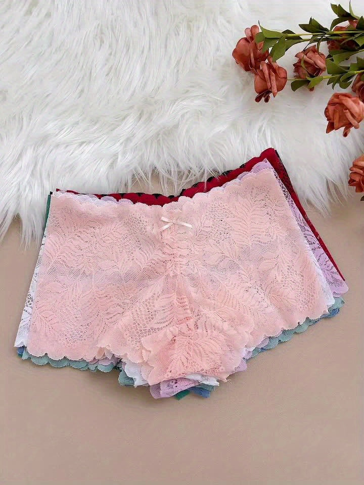Women's Boyshort Underwear - Floral Print – view 4