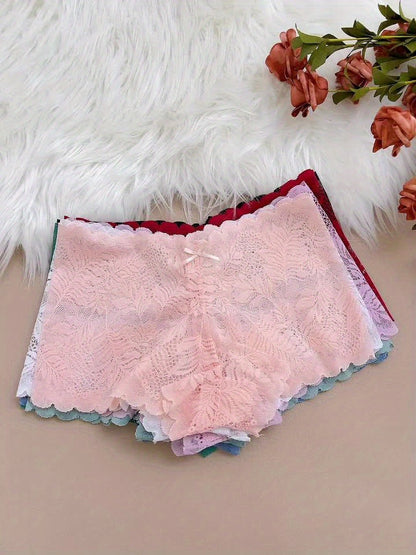Women's Boyshort Underwear - Floral Print – view 4