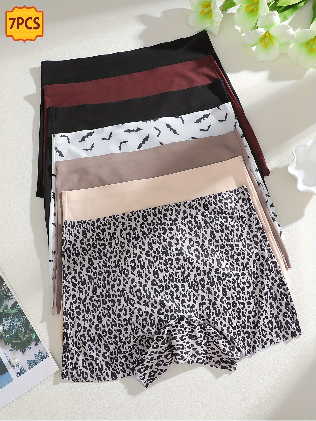 Women's Boyshort Underwear - Leopard Print – main product image