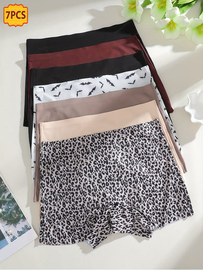 Women's Boyshort Underwear - Leopard Print – main product image