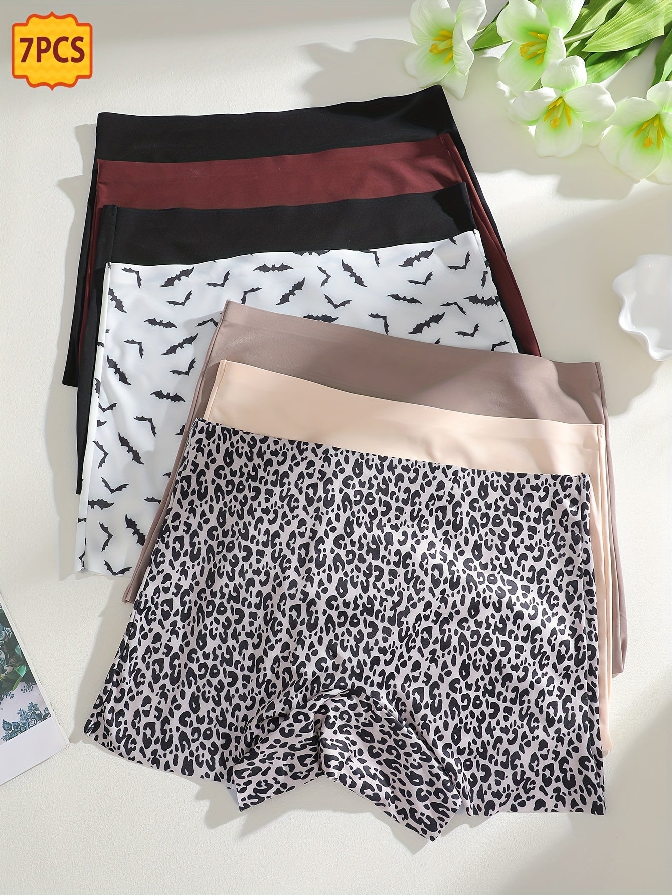 Women's Boyshort Underwear - Leopard Print – view 2