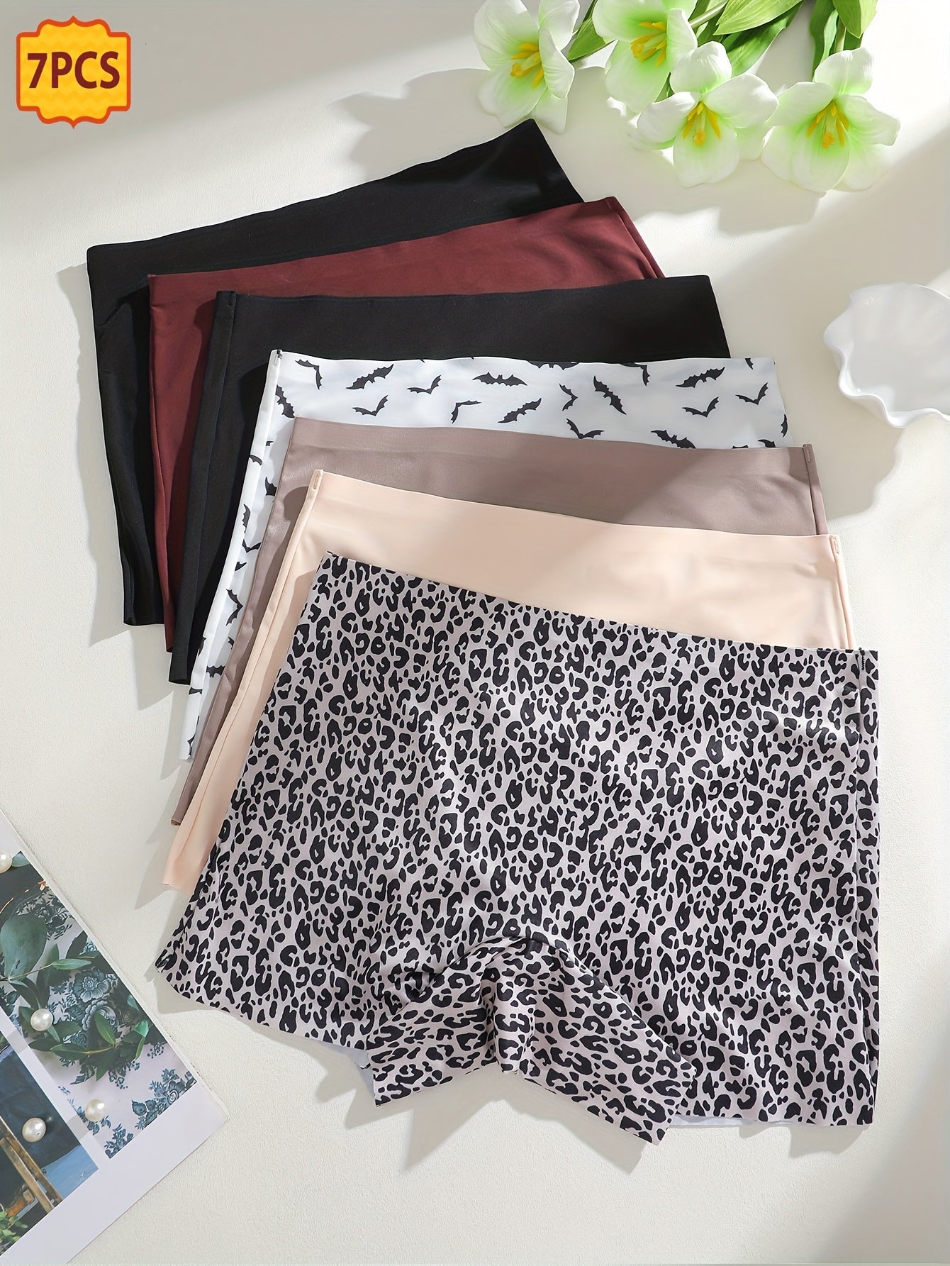 Women's Boyshort Underwear - Leopard Print – view 4