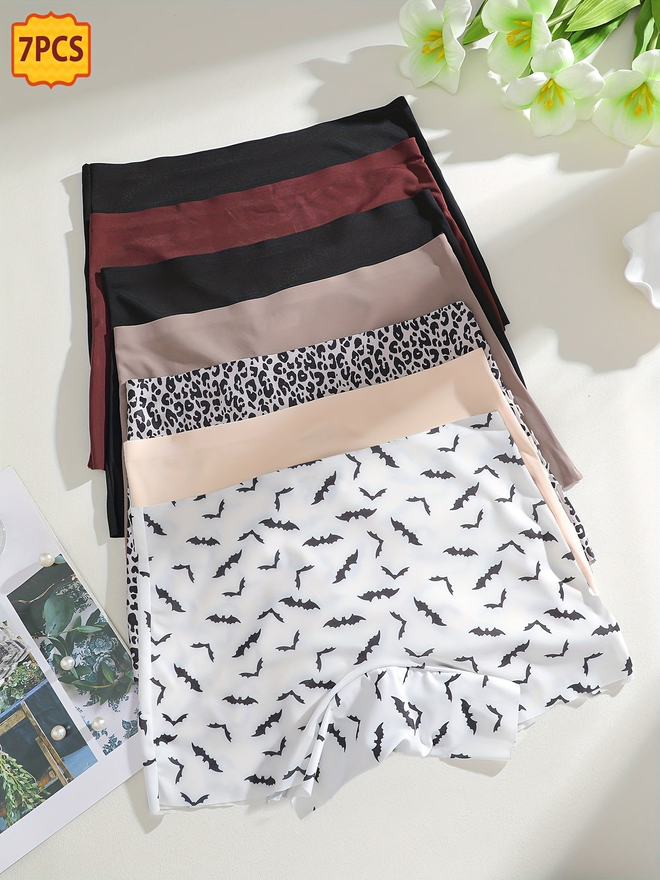 Women's Boyshort Underwear - Leopard Print – view 5