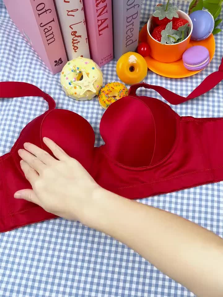 Women’s Bra - Breathable Daily Comfort – Red – view 6