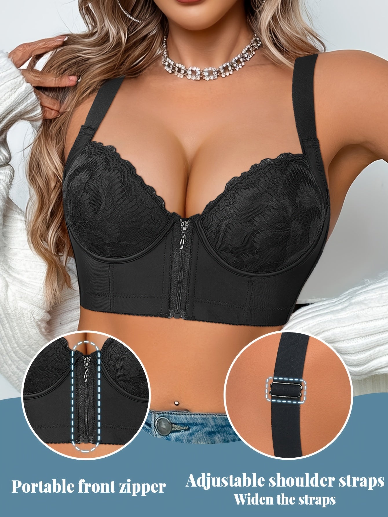 Women’s Bra - Breathable Daily Comfort – Sizes EU 70A–EU 85C – view 3