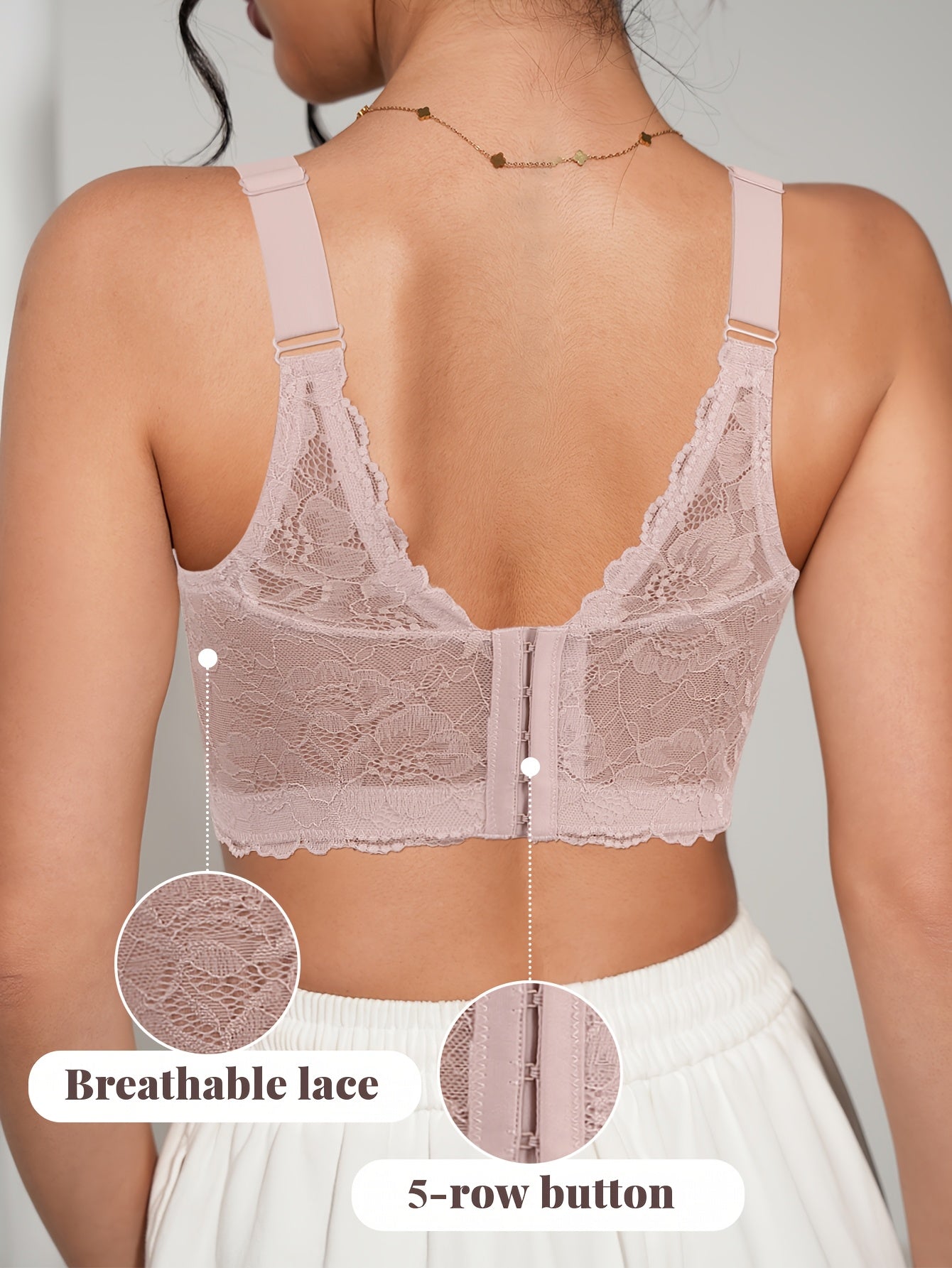 Women’s Bra - Lace Detail Comfort – 39-Variant Selection – view 6