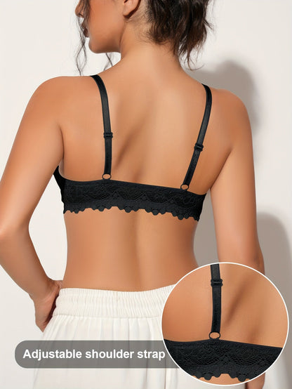 Women’s Bra - Lace Detail Comfort – 4-Color Selection – view 10