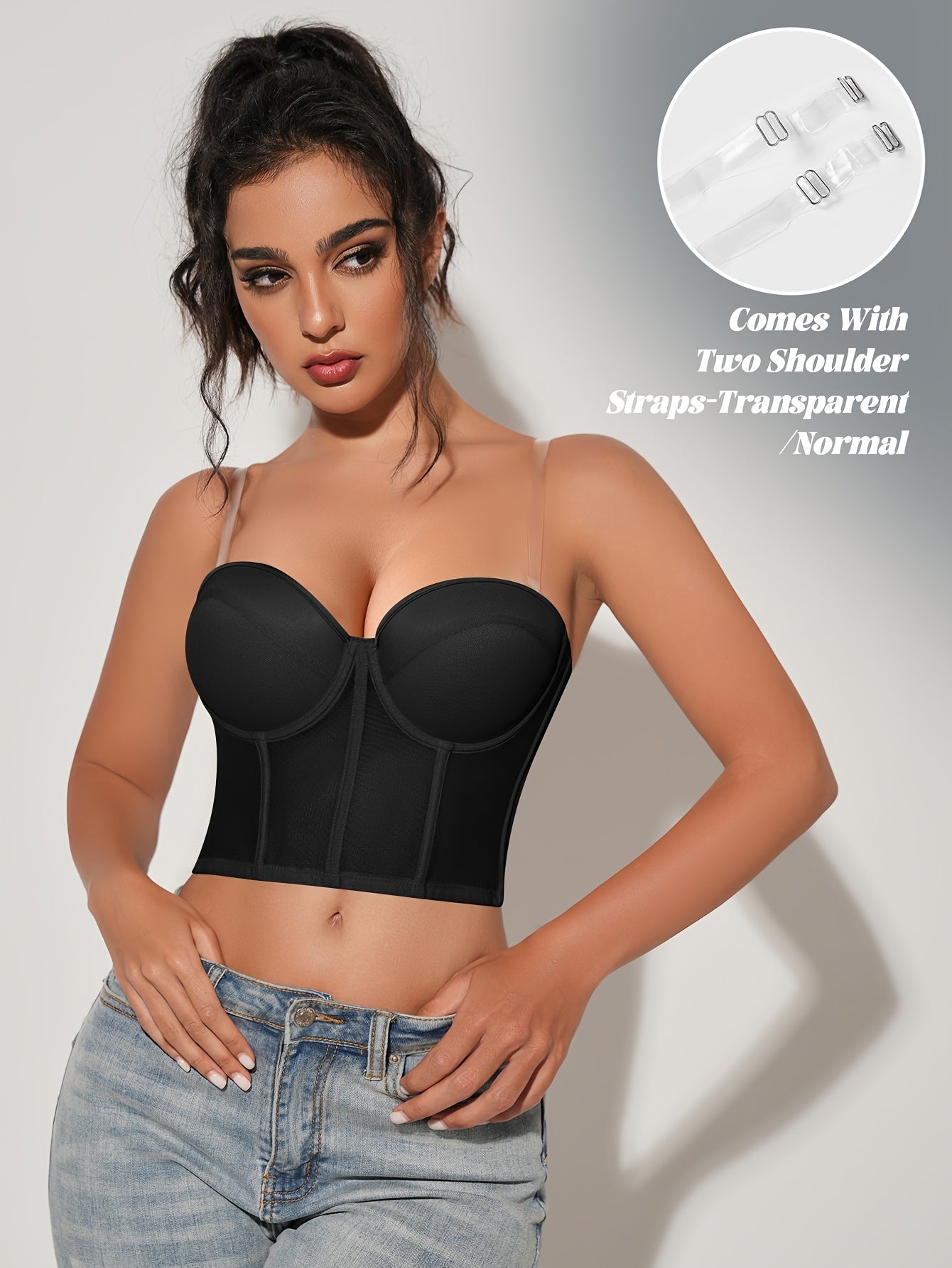 Women’s Bra - Lace Detail Comfort – Sizes XL–L – view 4