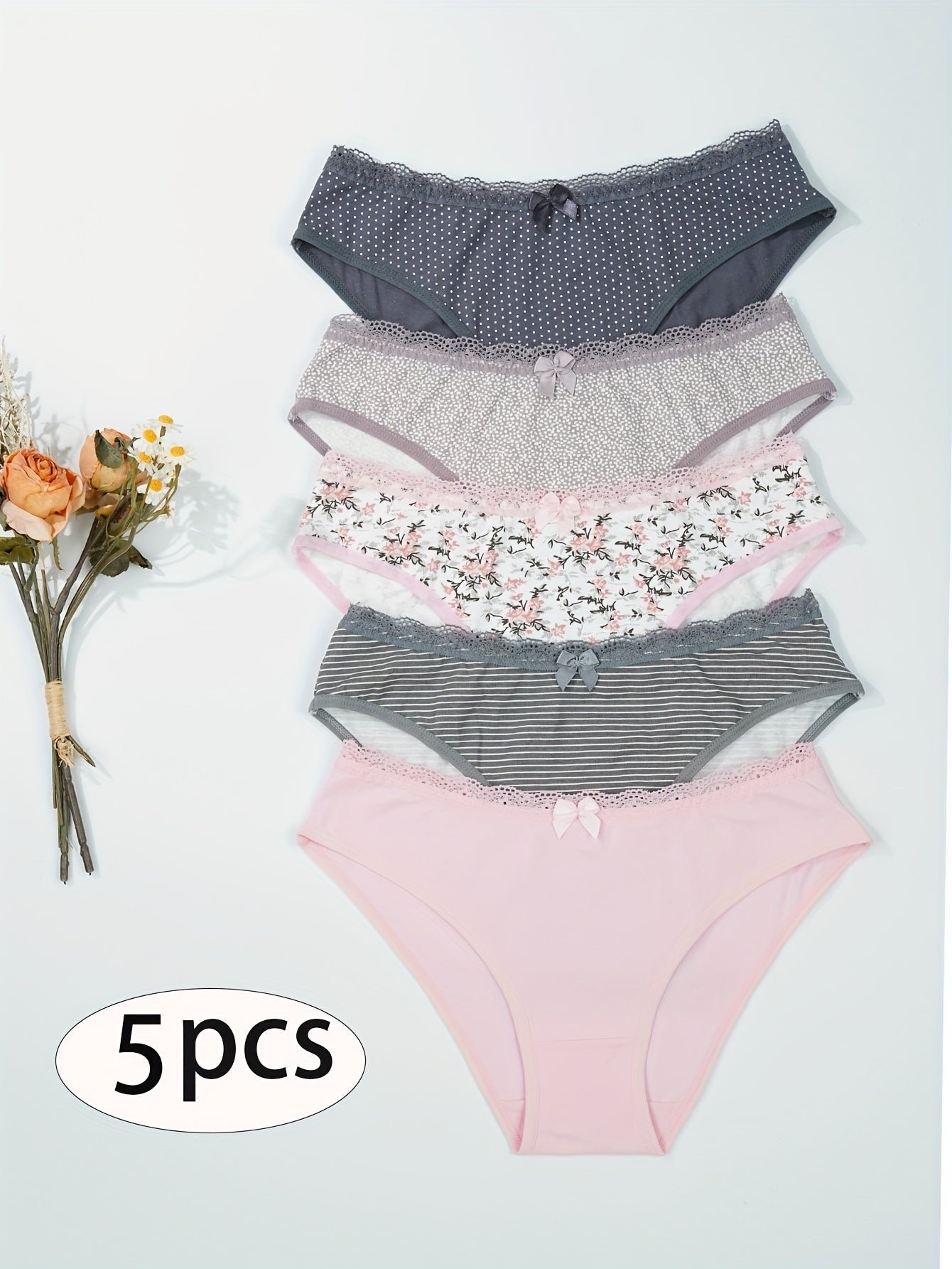 Women's Briefs - Floral Everyday Comfort – view 3