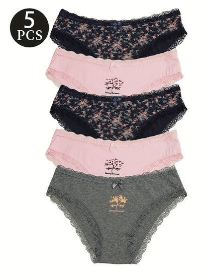 Women's Briefs - Floral Everyday Comfort - Curve Fit – view 13