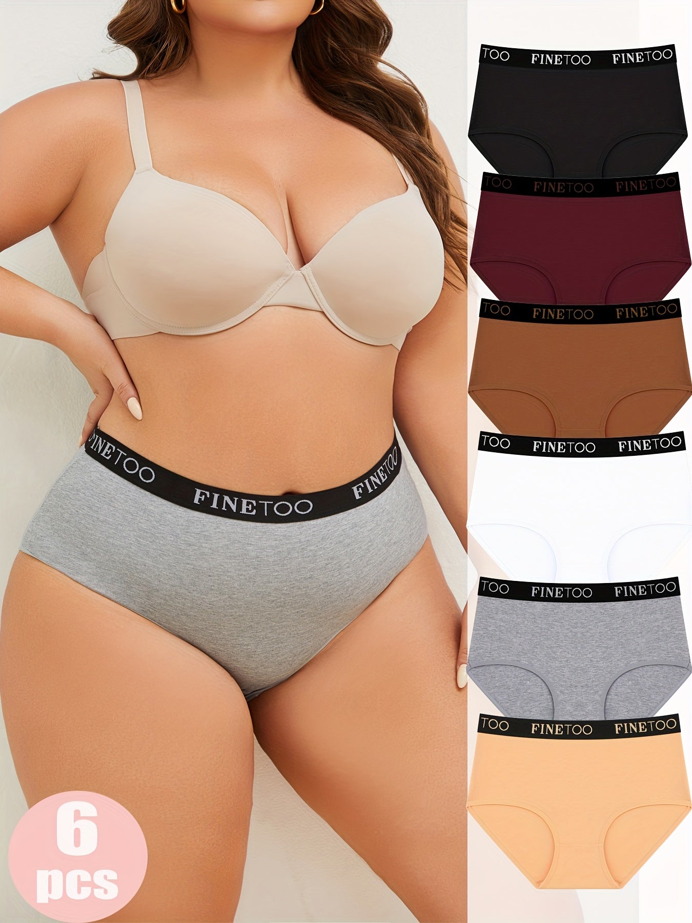 Women's Briefs - High-Waist Fit – Sizes S–XXL – view 7