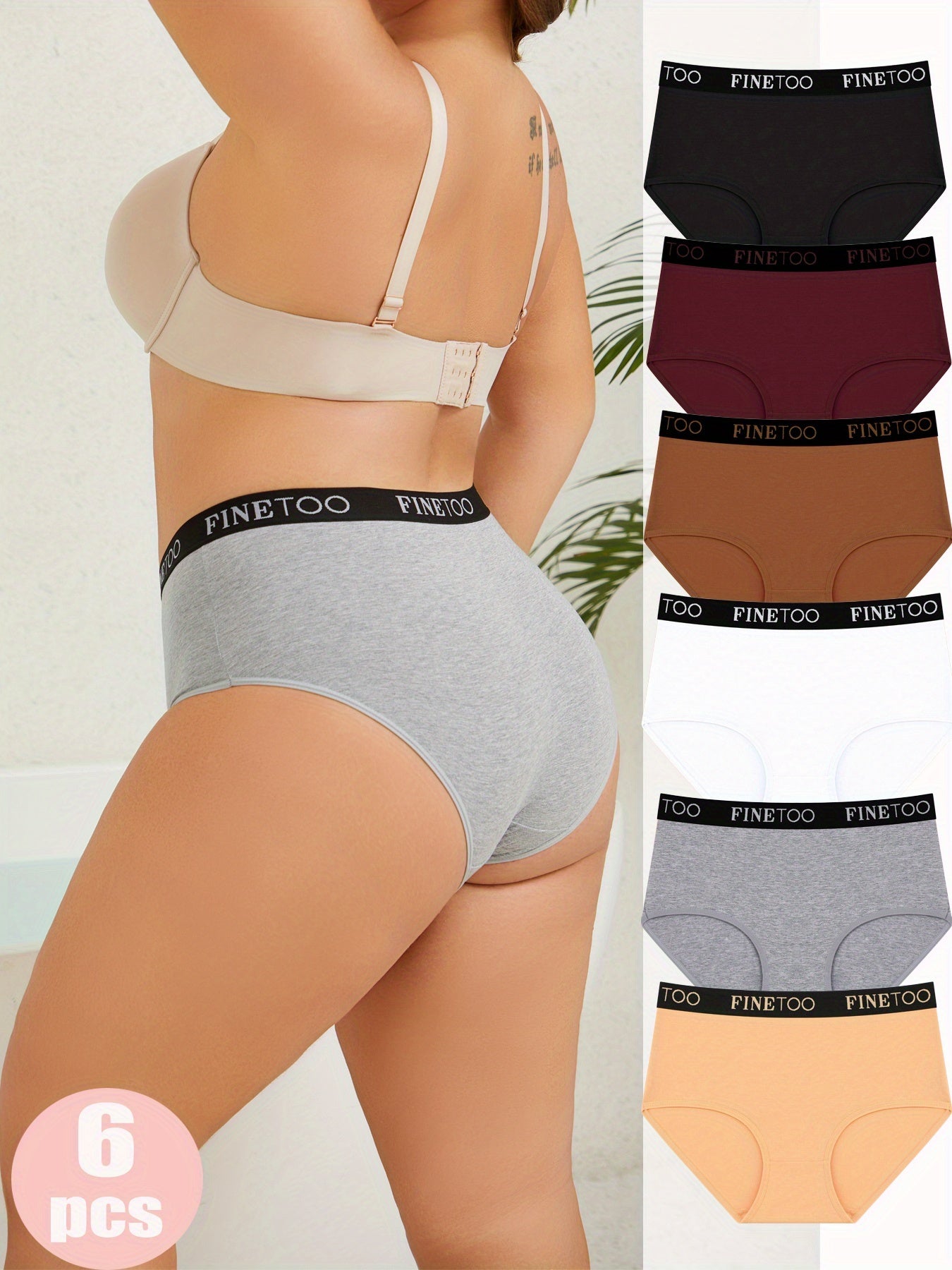 Women's Briefs - High-Waist Fit – Sizes S–XXL – view 9
