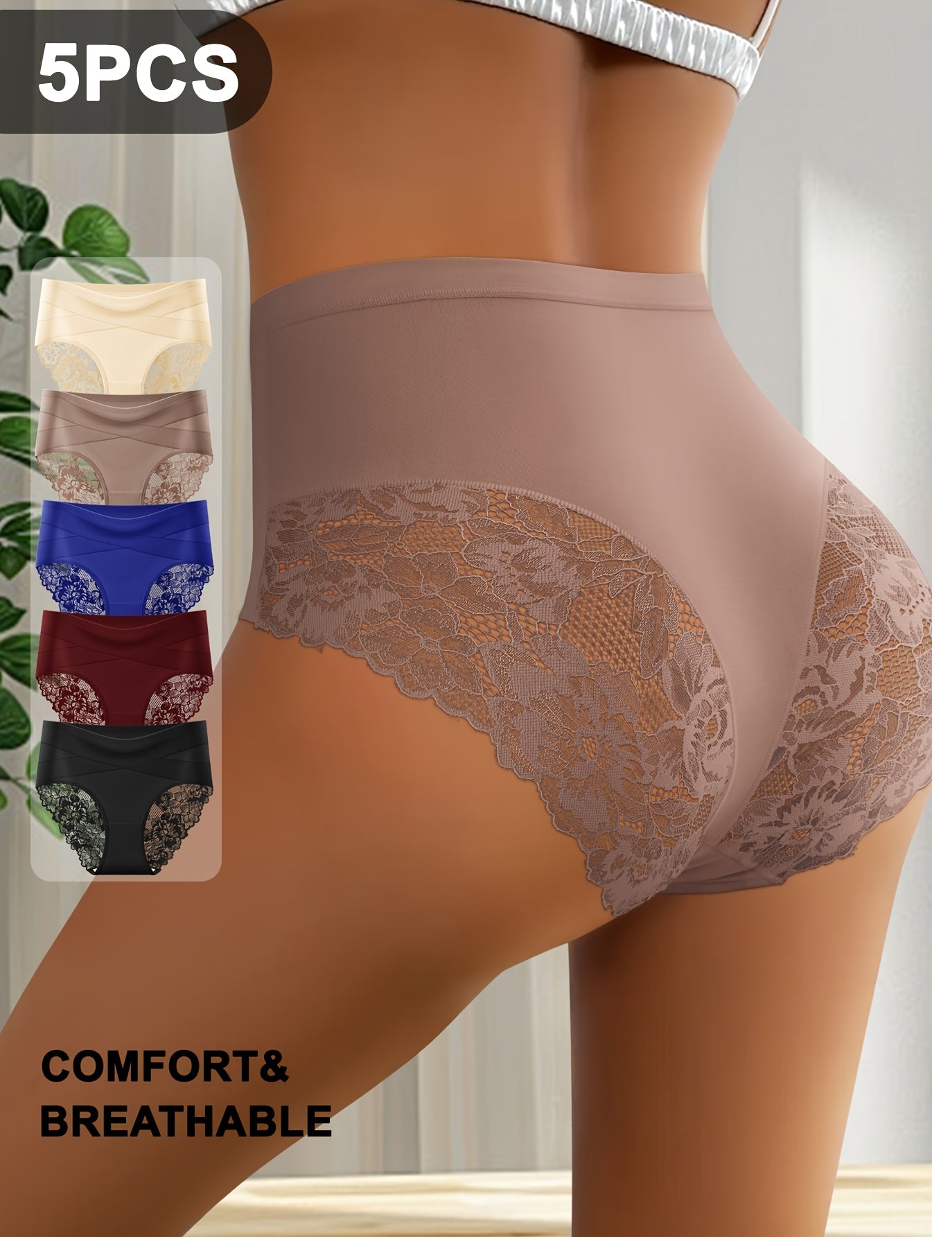 Women’s Briefs - Lace Detail Comfort – main product image