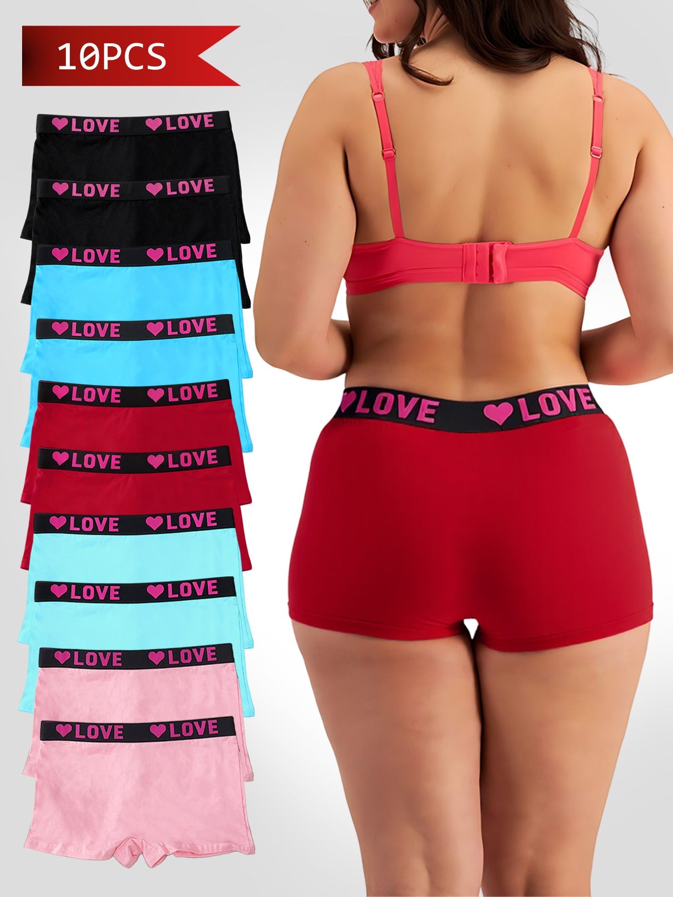 Women's Briefs - Solid Color Everyday Comfort – main product image