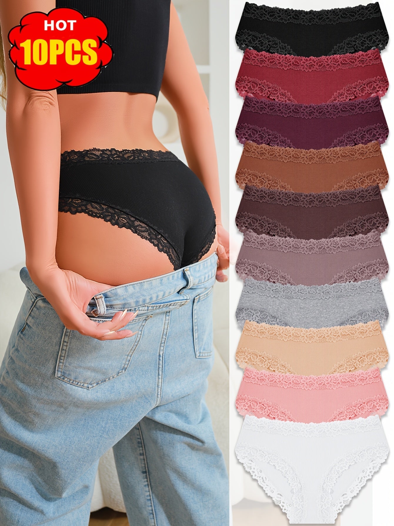 Women's Briefs - Stretch Comfort – Sizes S–XXL – view 4