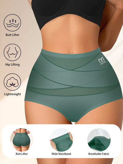 Women's Briefs – Women's Mixed colors Knit High-Waist Underwear – view 8