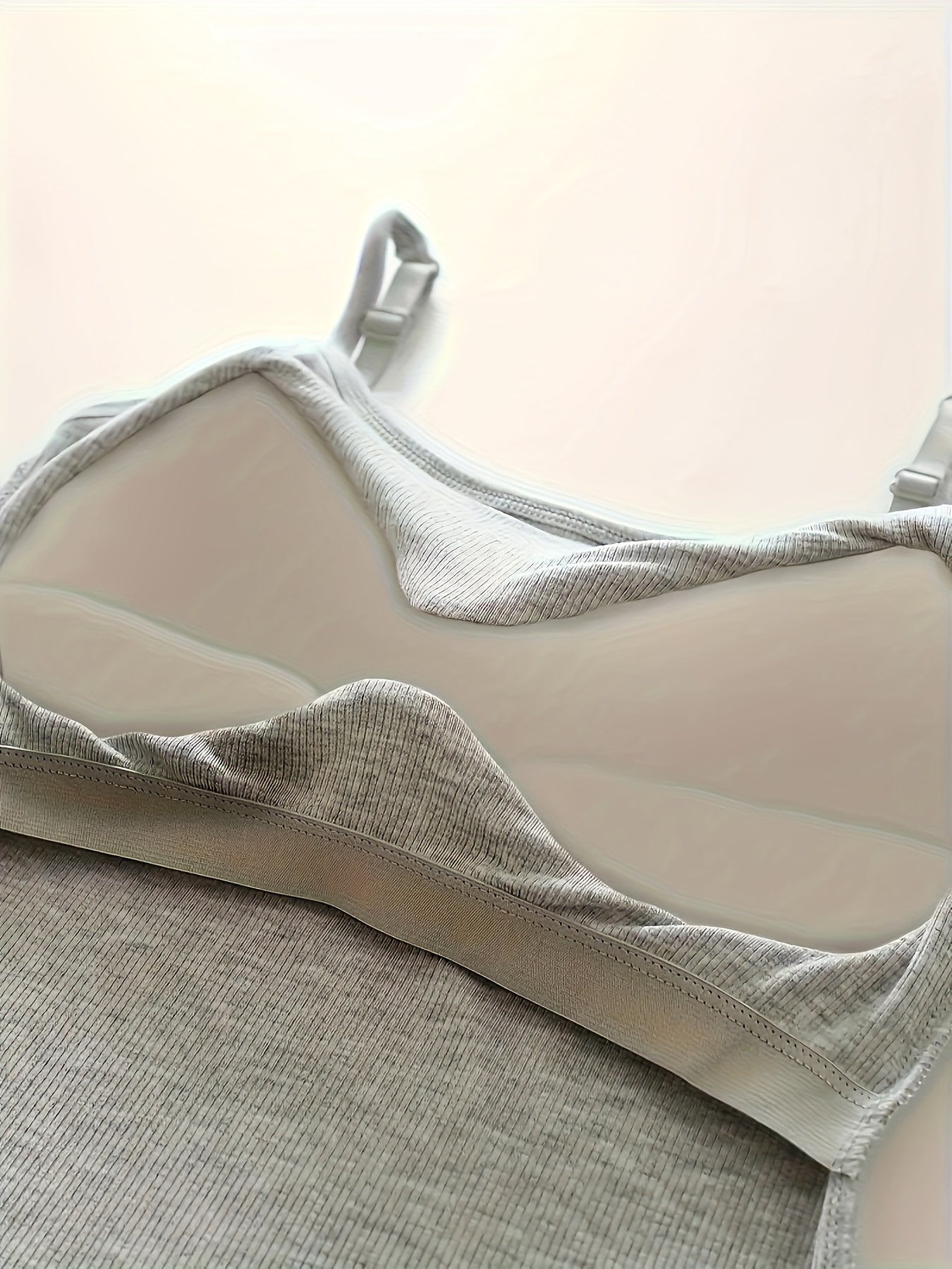Women's Built-In Bra Sling Tops - 3-Pack Ribbed Casual – view 4