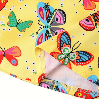 Women's Butterfly Graphic T-Shirt - 2-Pack V-Neck Short Sleeve – view 4