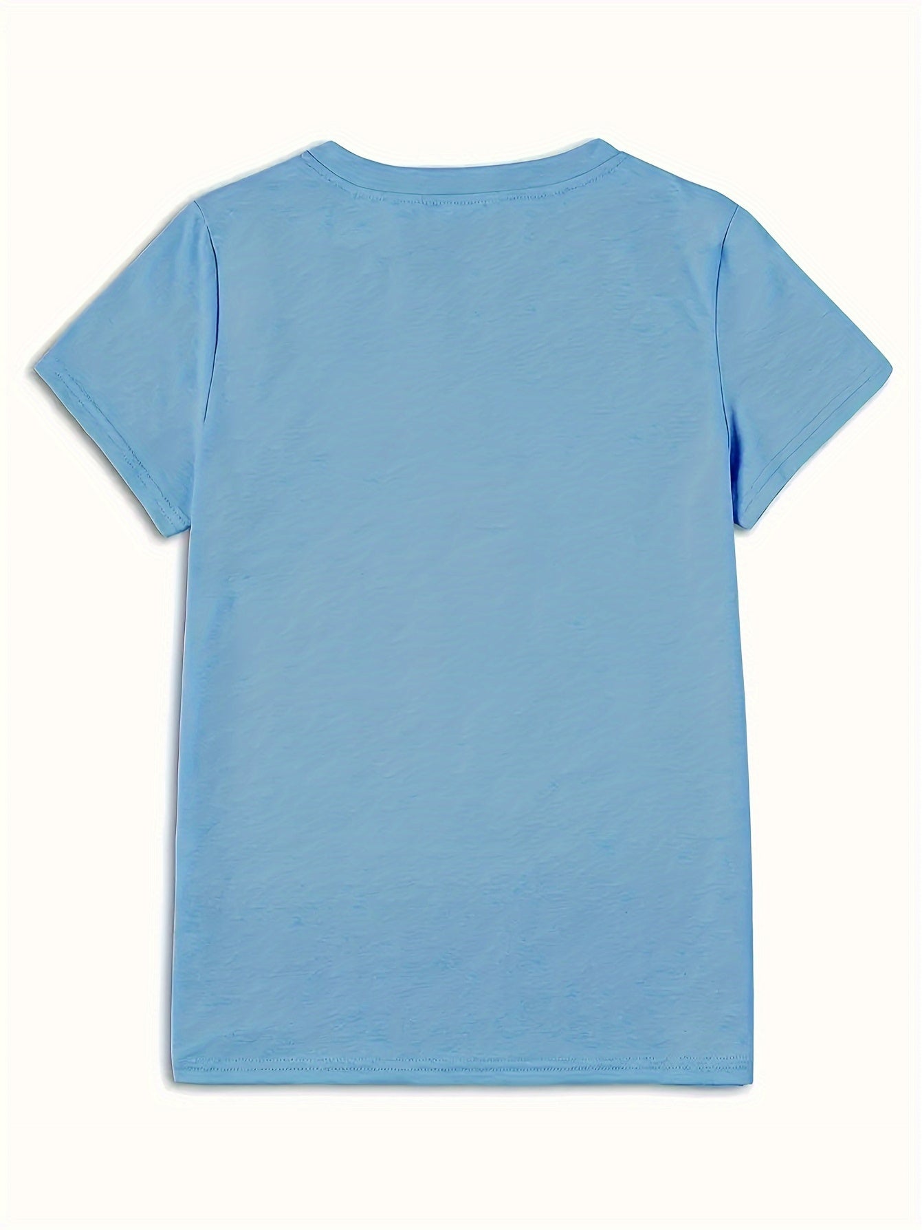 Women's Butterfly Graphic T-Shirt - Round Neck Short Sleeve – Sizes S–XXL detail view
