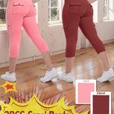 2pcs-Pink & Claret