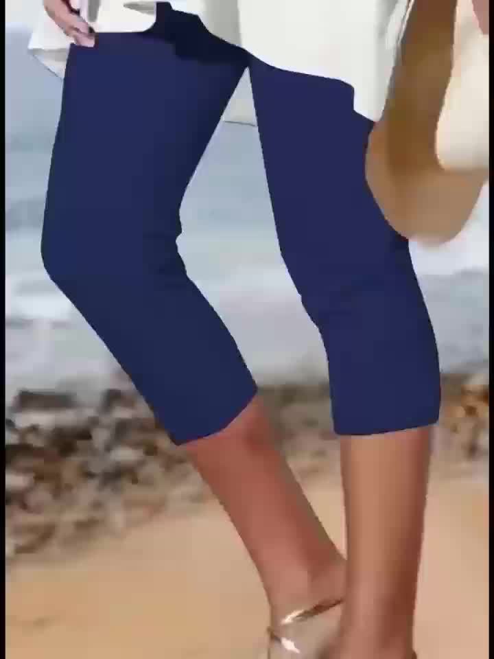 Women's Capri Leggings - High-Waist Tummy Control – view 7