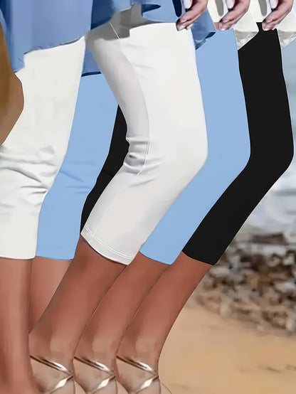 Women's Capri Leggings - High-Waist Tummy Control – view 8