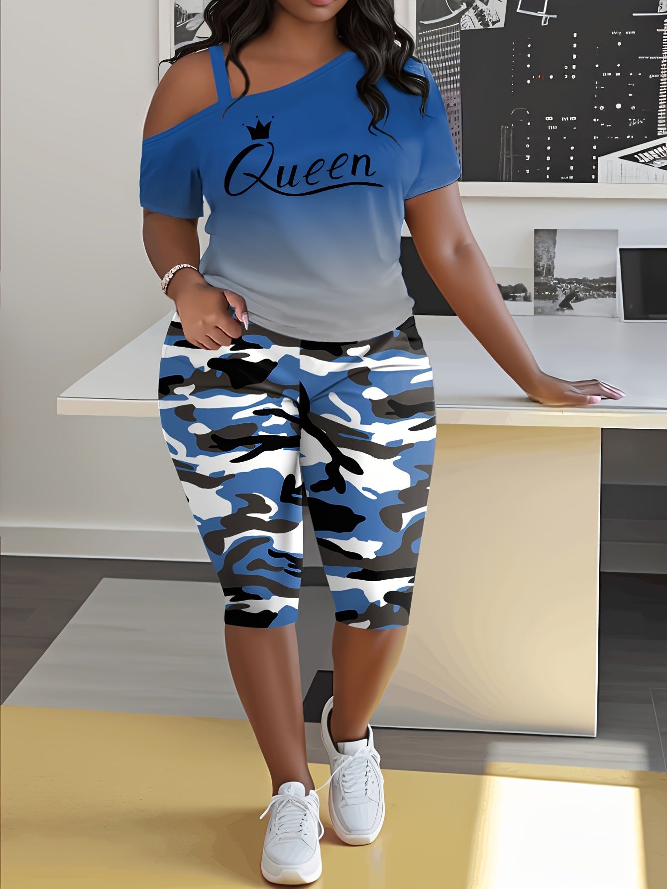 Women's Capri Pants – Black option – view 6