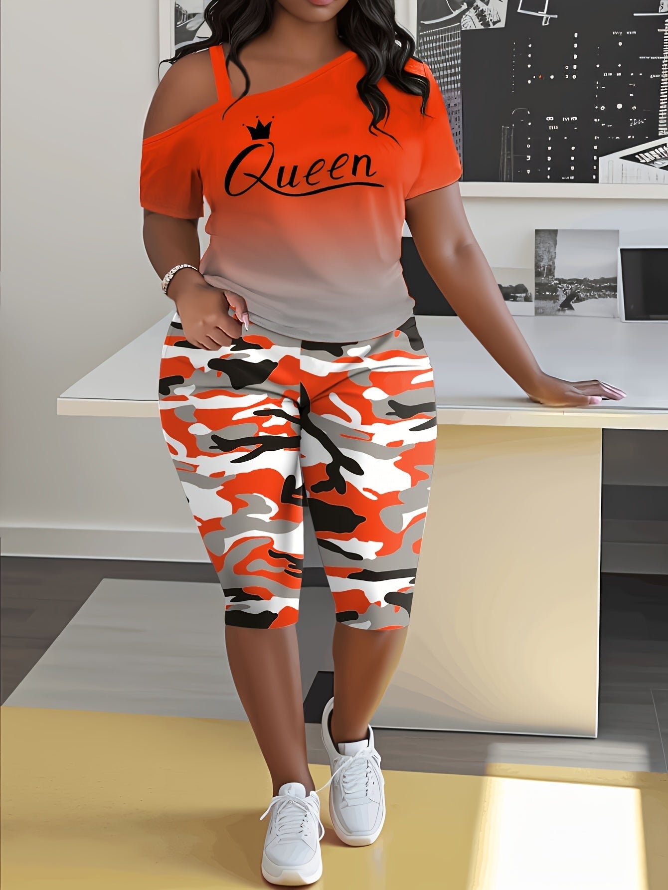 Women's Capri Pants – Black option – view 8