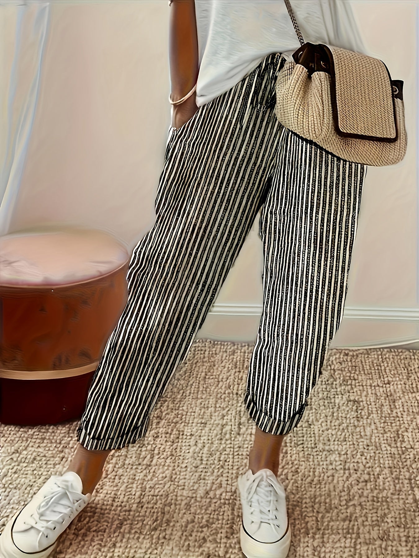 Women's Capri Pants - Everyday Relaxed fit detail view