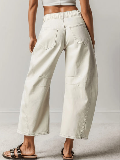 Women's Capri Pants - Everyday Wide Leg detail view
