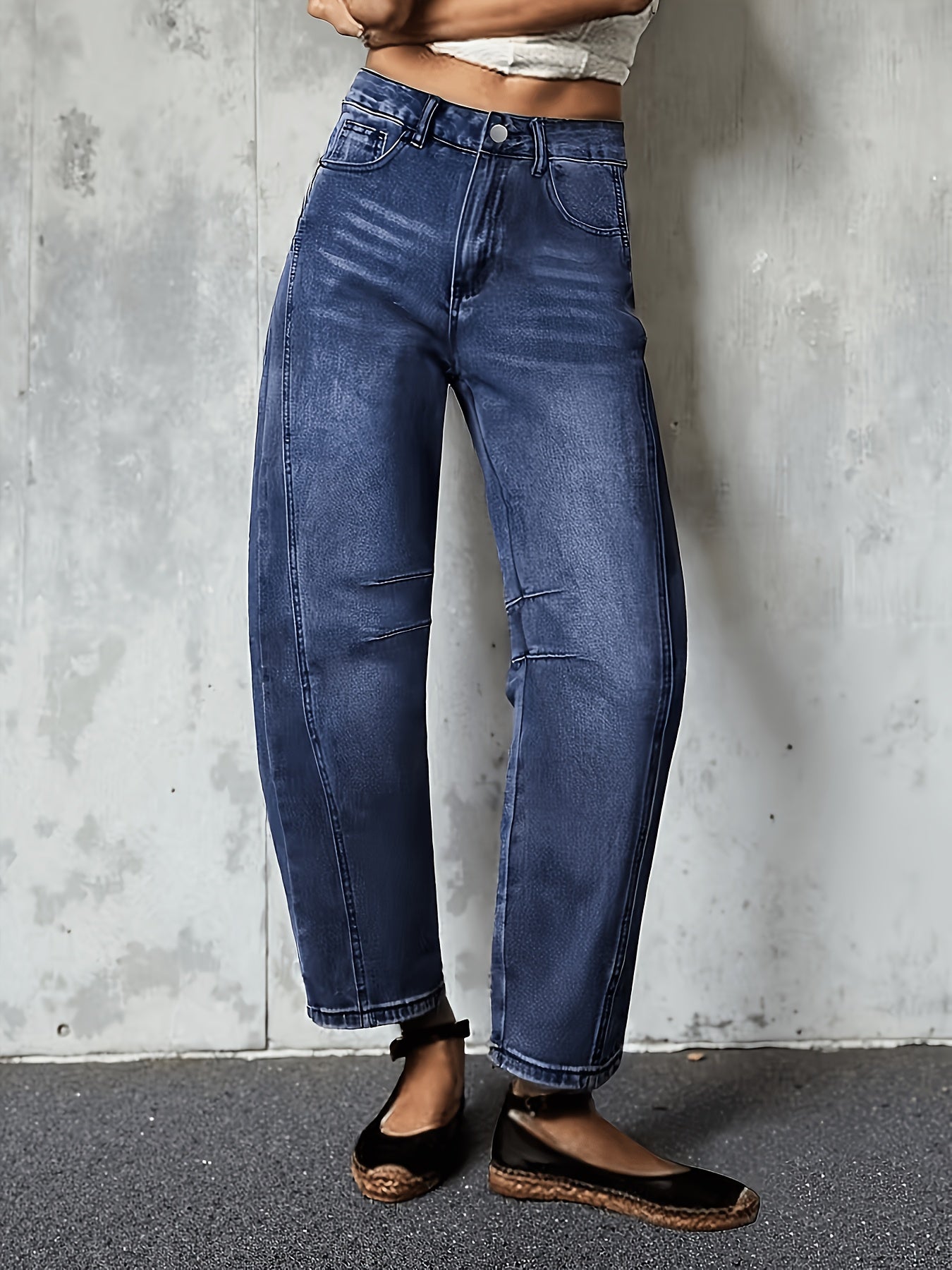 Women's Capri Pants - Everyday Wide Leg – Beige option – main product image