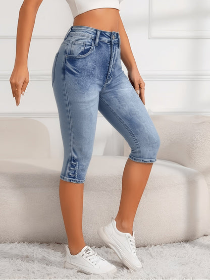Women's Capri Pants - High Waist – Sizes S–XXL detail view